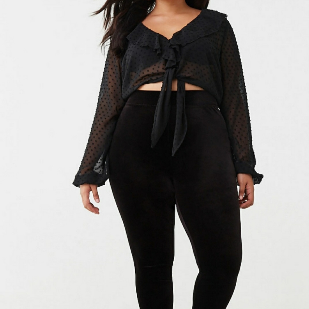 Forever 21 Suede leggings